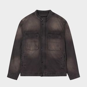 [버커루]남성 스탠다드핏 하이넥 셋업 점퍼 자켓 B253JP103P