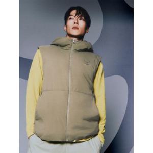 다이나핏 TILT (틸트) 남성 패딩 베스트_Dark Beige YMW25623E4 274852