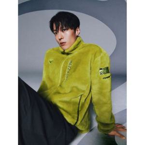 다이나핏 RACE SPONSOR(레이스 스폰서) 남성 플리스 자켓_Yellow Green YMW25137G5 274268