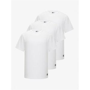 휠라 [ UNDERWEAR X BALANSA] 레이어드 티셔츠 3팩(FI4RSH1144MWHI) 1170FI4RSH1144MWHI 285062