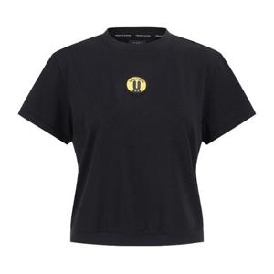 파리게이츠골프반팔티 NQC 521E1TR307_BK 여성 배색 바니 홀 반팔 티셔츠