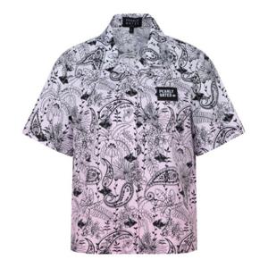 파리게이츠골프반팔티 NQC 531D1TO102_PK [24 SPRING PAISLEY] 공용 페이즐리 플로럴 오픈카라 반팔 셔츠