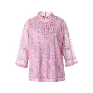 [몬테밀라노]러블리 셔링 쉬폰 블라우스 MK206T2187A