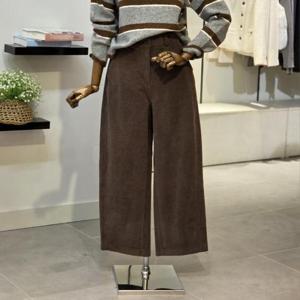 [반에이크]VB5ZSLM305Z_골덴 커브 기모 배기 팬츠