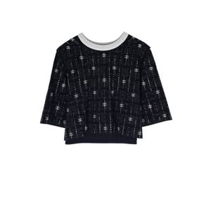 [엘러브] 샤넬 23C 스트라스 CC로고 티셔츠 XS 6ET0185