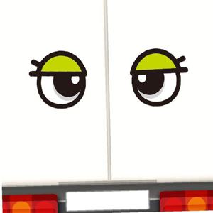 왕눈이11 고휘도반사 대형 차량스티커 280x280mm
