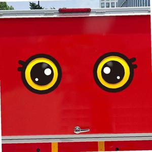 왕눈이16 고휘도반사 대형 차량스티커 290x266mm