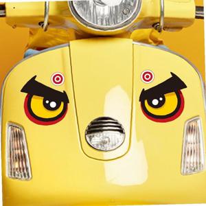 앵그리왕눈2 고휘도반사 대형 차량스티커 280x293mm