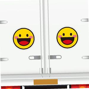 귀요미3 고휘도반사 대형 차량스티커 280x280mm