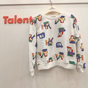 [탈렌트키즈]유아동 남아 라운드맨투맨 셀리카스맨투맨 PCY12BT0