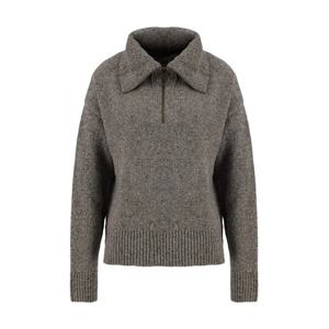 바버 여성 하프집 니트 스웨터 LKN1579BR51