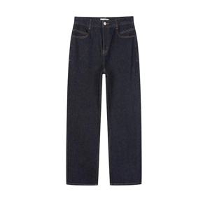 플라스틱아일랜드  (PS7DP262) BEIGE 스트레이트핏 데님 팬츠