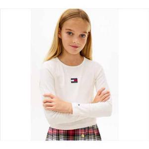 [타미힐피거칠드런] 플래그 립 긴팔 티셔츠 T42G0KKO420GT1 (2컬러)