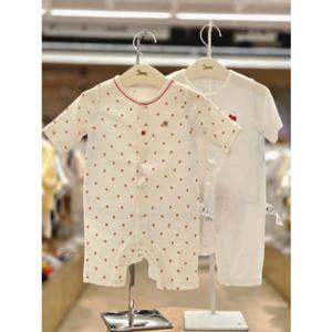 [에뜨와HB]2026년신상품 WH)하티슬림57+하리37우주복2종세트 07T317509 신생아바디수트 여름바디수트 우주