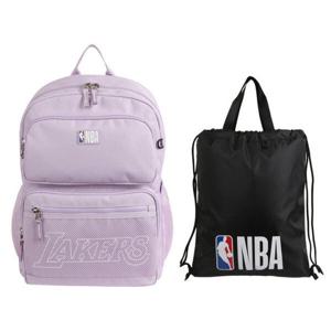 [NBA KIDS]LAL 고학년 메쉬포켓 신학기 책가방세트K235AB005P740