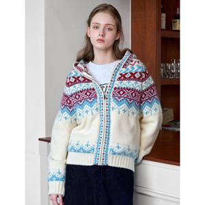 [르샵]페어아일 후드 집업 가디건 (DP4CK048A)