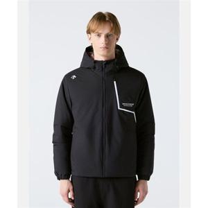 데상트 트레이닝 후드형 패딩 자켓 블랙 SR121TPD12 SR121TPD12_BLK0 290705