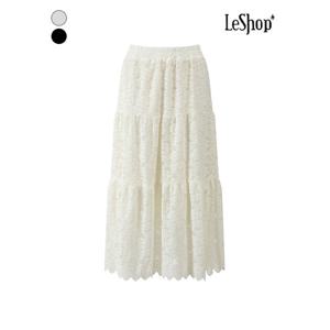 [르샵]윈터 기모 레이스 롱 스커트 (BPCSK009A)