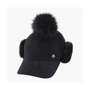 데상트 GOLF 여성 방울 방한 캡 DO42WECPO4 280319