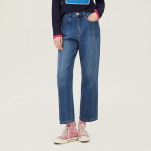 [베네통]절개 통일자 데님 팬츠_BADP54361