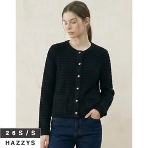 헤지스여성 HSSW6A101 트위드 가디건
