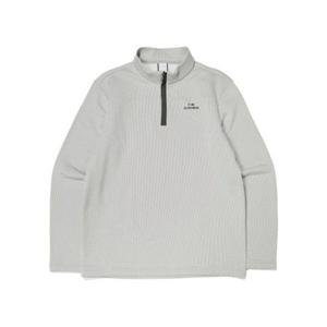 아이더 ATLAS (아틀라스) 짚업 티셔츠_Ice Grey DMW23207C1 282221