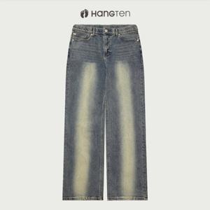 [행텐]남성히든밴딩백브러쉬슈퍼와이드데님팬츠 10540-055-806-1