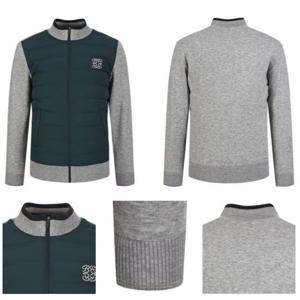 [벤제프][벤제프골프] 남성 컬러배색 구스다운 가디건 BQ5MMSC20