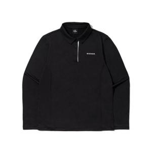 아이더 POP 여성 브러쉬 폴로 티셔츠_Black DWU24283Z1 282394