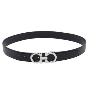 26 SS 페라가모 카프 35mm 로고 플라크 리버시블 버클 벨트 789034