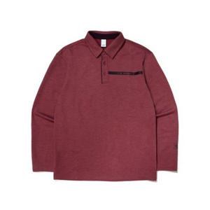 아이더 TWILL (트윌) 남성 긴팔 폴로 티셔츠_Chili DMW24205O8 282866