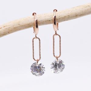 오팔하우스 14k 컷팅 클립 원터치 귀걸이 OPPE0199