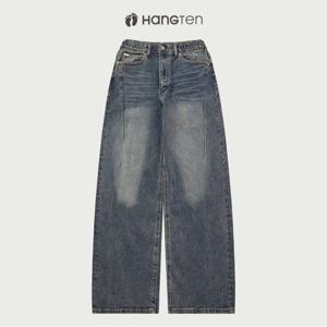 [행텐]여성히든밴딩백브러쉬슈퍼와이드데님팬츠 10540-155-807-1