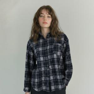 [미니마리] 스테디웜체크셔츠 (MMA4BL05)