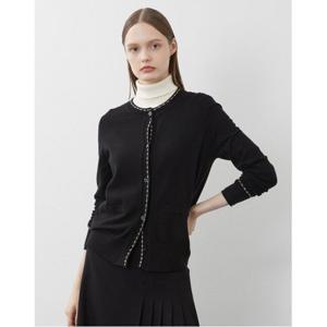 [올리비아로렌][비밀특가] 스티치 라운드 가디건_VOBBC3W9226