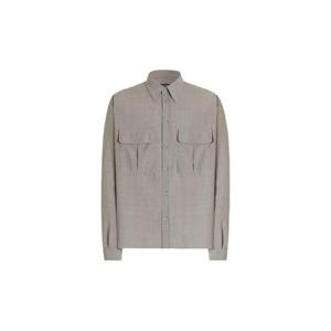 25 FW 돌체앤가바나 버튼 버진 울 셔츠 G5OJ2THU2BP TP449467071