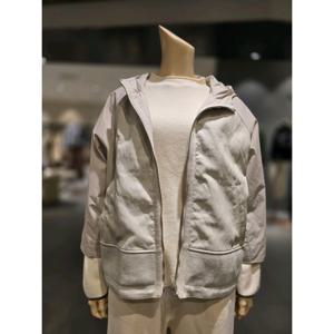 보니스팍스 면 배색 레자 후드 가죽 재킷 (B3H11LJK500)