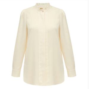 [미니멈]턱 루즈 블라우스 (MZAAWB1170 BK)_IC