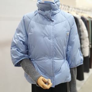 [잇미샤]숏 슬리브 자수 퀼팅 구스 다운 ITPAWPD310