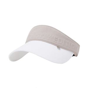 [마스터바니에디션] (421F1CP102)여성 입체 로고 밴딩 썬바이저