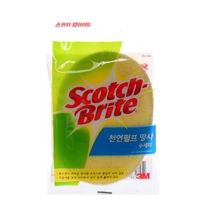 천연펄프 망사 수세미