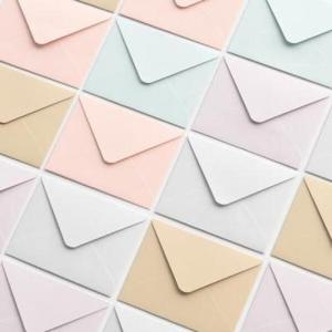 아트박스/모노라이크 파스텔 컬러 미니봉투 20매