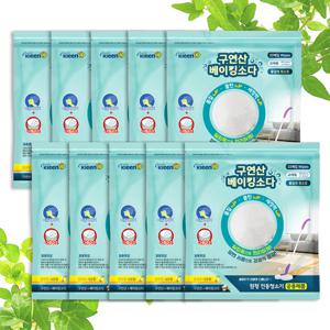 구연산베이킹소다 3겹22매10개 원형 물걸레 청소포  휴스톰 스윙