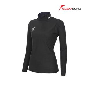 그렌에코 여성 스판 목폴라 언더레이어(GES20408W_BK)