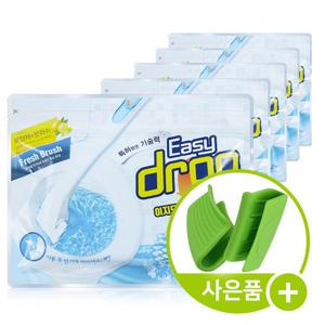 이지드롭 변기크리너 리필5팩 (레몬향)