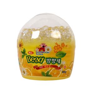 해피룸 돔형 비드방향제 350g  레몬향