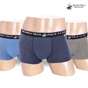 [비버리힐즈폴로클럽] 주니어 0183 드로즈 팬티 사각 남아 주니어팬티 3매입