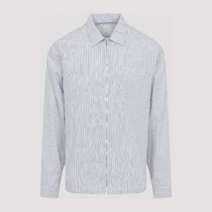 프라다 스트라이프 버튼 코튼 셔츠 SC855SOOO 189F F022X