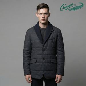 [TAG가 400,000] 크로커다일 남성 숄카라 패딩 자켓