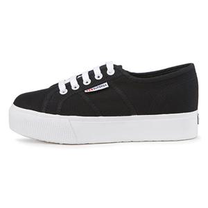 수페르가(S00CLL0A91) 2735-COTW Black-White 통굽 플랫폼 스니커즈 슈페르가 SUPERGA